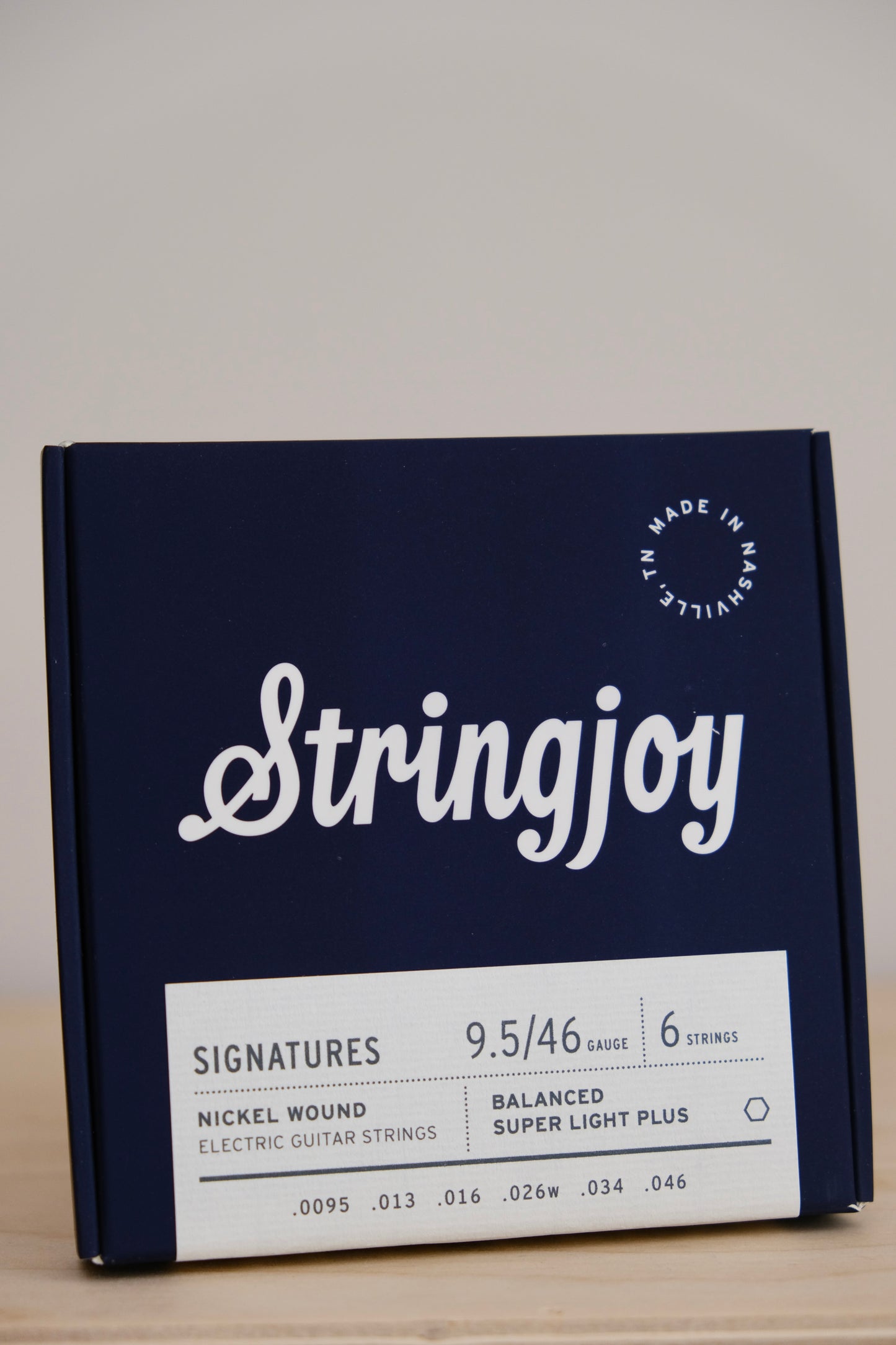 Stringjoy Signatures | Balanced Super Light Plus Gauge (9.5-46) Nickel Wound Electric Guitar Strings