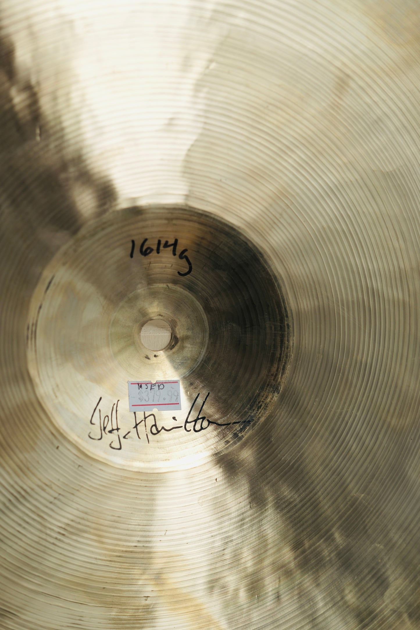 Sabian Hammertone Jeff Hamilton Crescent Ride 20"