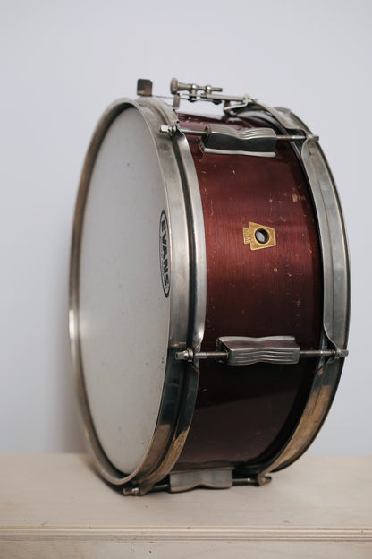 WFL Mahogany Snare Drum with Case