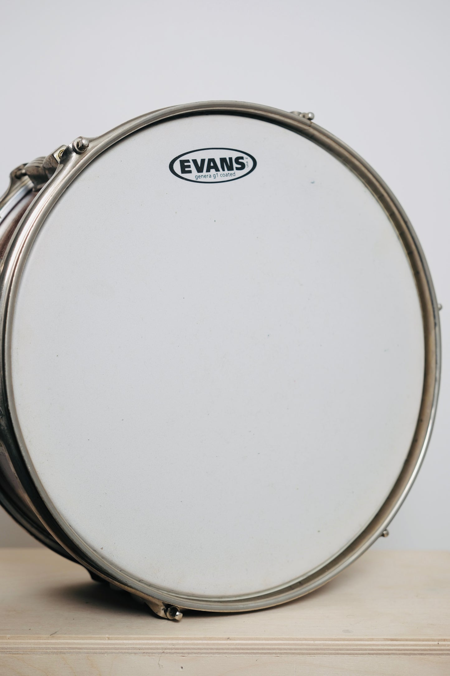 WFL Mahogany Snare Drum with Case