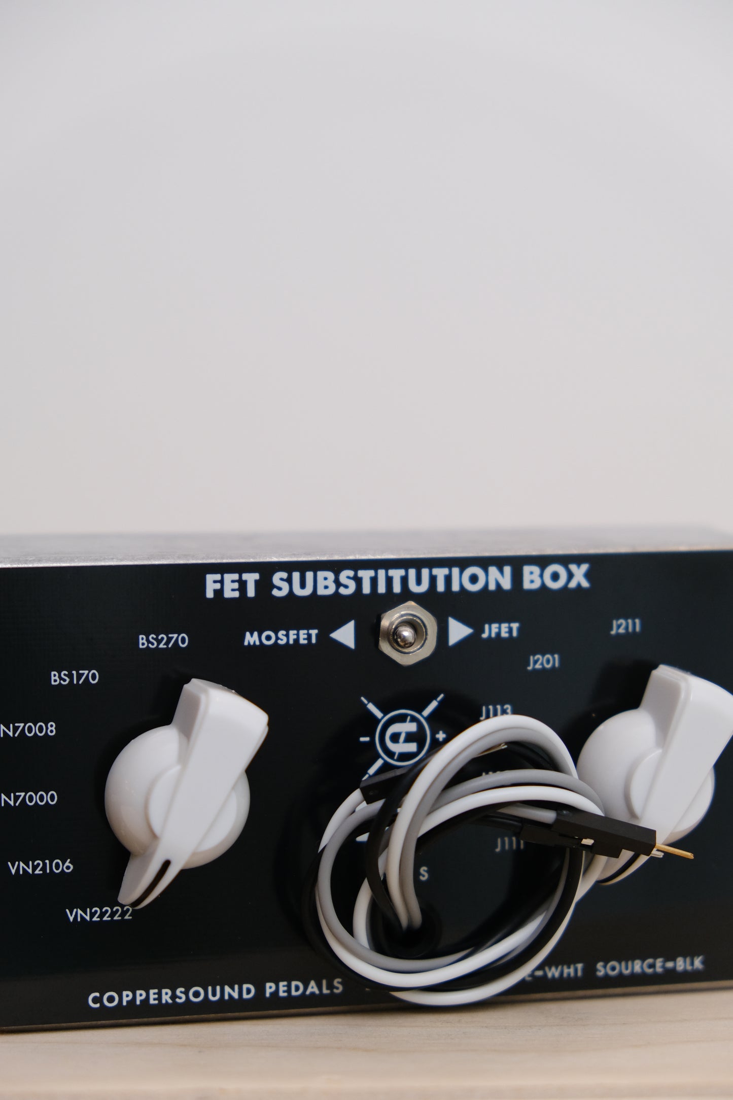 CopperSound DIY FET Substitution Box Raw Finish