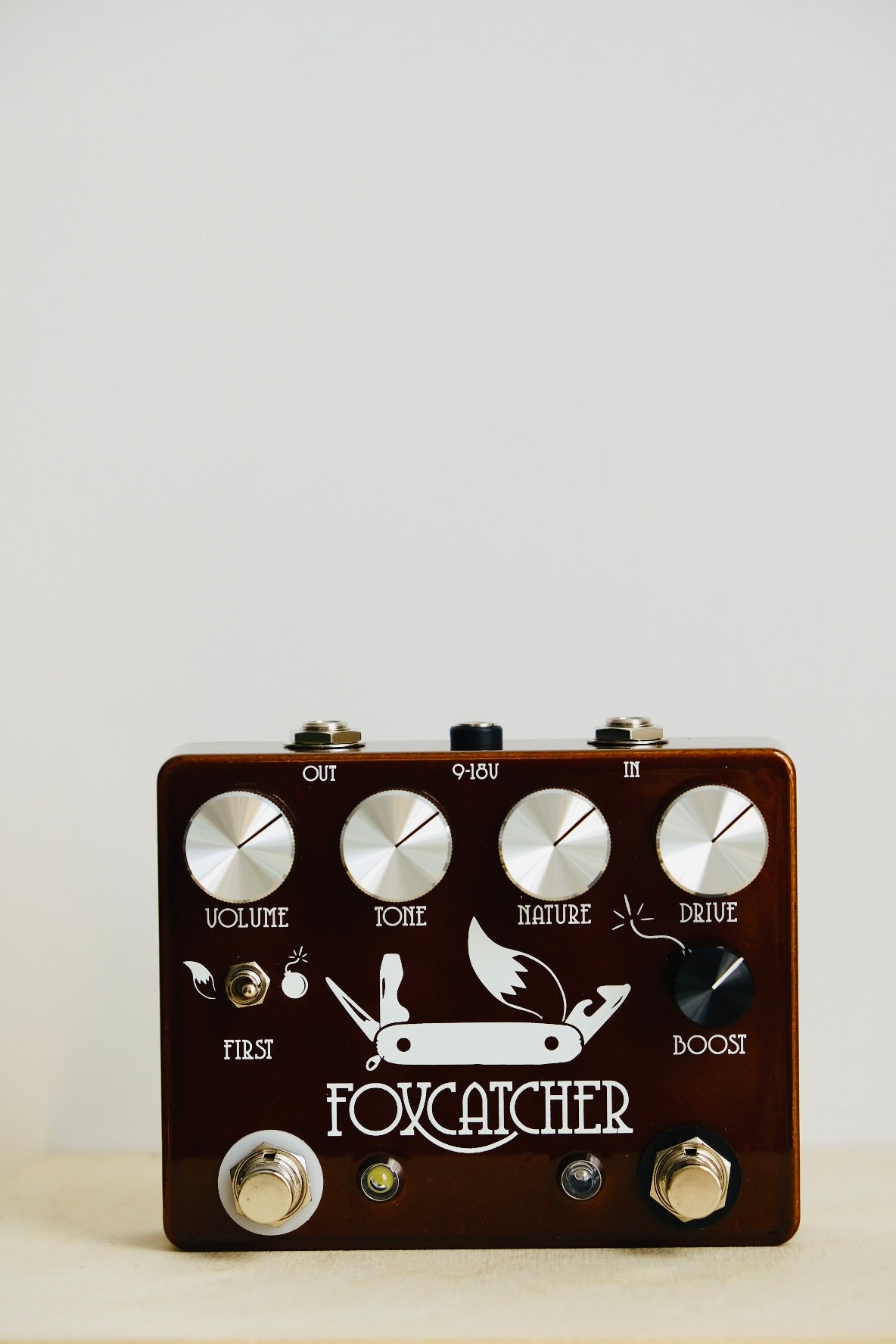 Coppersound Foxcatcher Overdrive & Boost – STOMPBOX SUPPLY